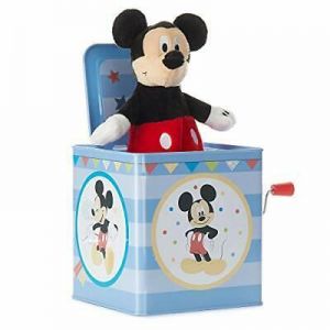 KIDS PREFERRED Disney Baby Mickey Mouse Jack-in-The-Box Musical Toy - FREE SHIP