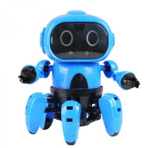 Alma shop צעצועים ותחביבים MoFun DIY Stem 6-Legged Gesture Sensing Infrared Avoid Obstacle Walking Robot Toy
