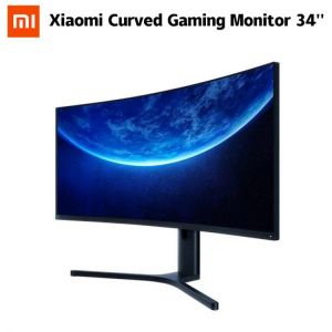 Xiaomi Monitor 34 inch 3440*1440 WQHD 21:9 Bring Fish Curved Gaming Screen 144Hz 1500R Curvature 121% SRGB PC Display Screen