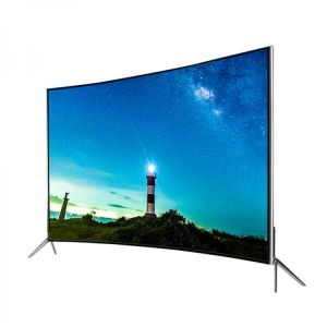 Alma shop טלווזיות וציוד נלווה  4K UHD Android TV 42  55 65 Inch Curved Tv Smart Led Tv with USB 2021 50 55 Inch 4K HD Smart Network Explosion-proof LCD TV
