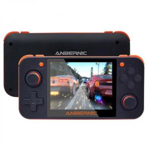 Alma shop ציוד לגיימרים ANBERNIC RG350 3.5 inch IPS Screen 64Bit 16GB 2500+ Games Hanldheld Video Game Console Retro Player for PS1 GBA FC MD