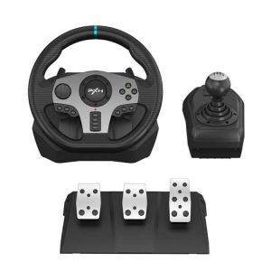 Alma shop ציוד לגיימרים Volante PC Steering Wheel PS4 Gaming Racing Wheel for PS3//Xbox One/Android TV/Nintendo Switch/Xbox Series S/X PXN 270°/900°